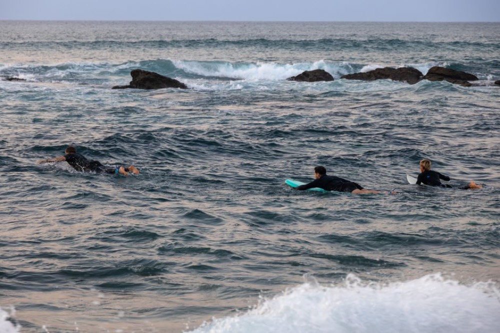 Playa Encuentro surfing